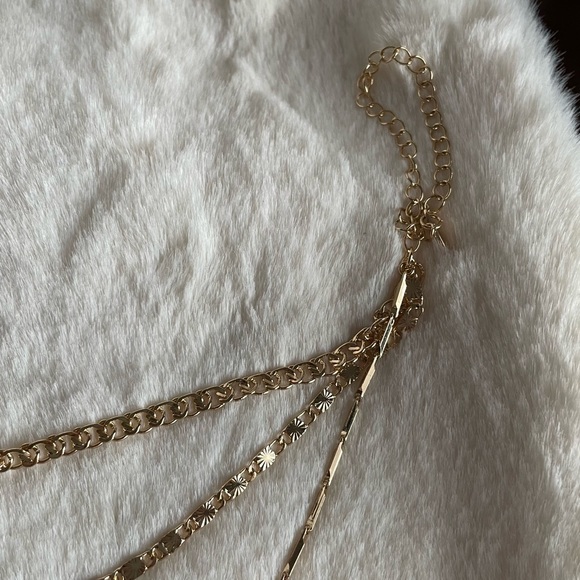 Ettika 18K Gold Plated Mixed Layered Necklace NEW - Picture 8 of 13